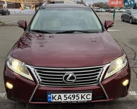 Красный Лексус РХ, объемом двигателя 3.46 л и пробегом 185 тыс. км за 22500 $, фото 1 на Automoto.ua