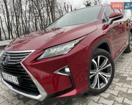 Червоний Лексус РХ, об'ємом двигуна 3.46 л та пробігом 171 тис. км за 35400 $, фото 1 на Automoto.ua