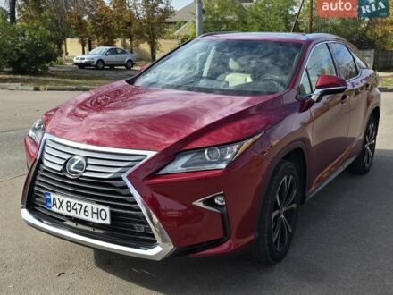 Красный Лексус РХ, объемом двигателя 3.46 л и пробегом 77 тыс. км за 29900 $, фото 1 на Automoto.ua
