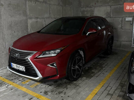 Красный Лексус РХ, объемом двигателя 3.46 л и пробегом 150 тыс. км за 32500 $, фото 1 на Automoto.ua