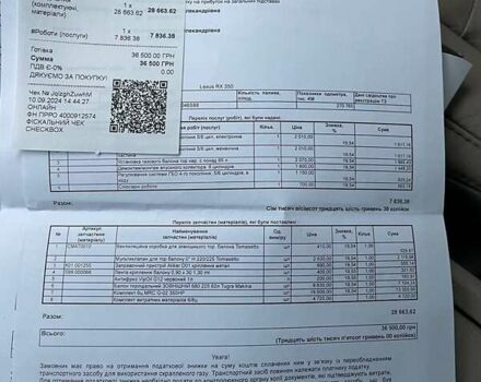 Серый Лексус РХ, объемом двигателя 3.5 л и пробегом 276 тыс. км за 12500 $, фото 31 на Automoto.ua