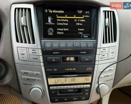 Серый Лексус РХ, объемом двигателя 3.46 л и пробегом 275 тыс. км за 12000 $, фото 18 на Automoto.ua