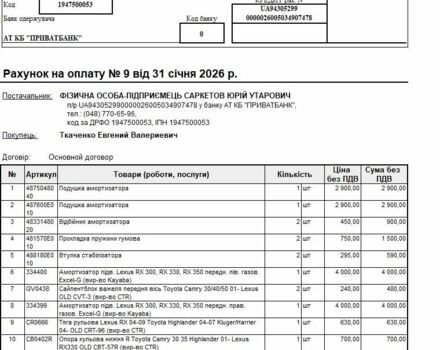 Серый Лексус РХ, объемом двигателя 3.5 л и пробегом 2 тыс. км за 11300 $, фото 14 на Automoto.ua