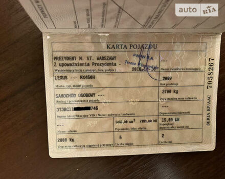 Сірий Лексус РХ, об'ємом двигуна 3.5 л та пробігом 223 тис. км за 20000 $, фото 1 на Automoto.ua