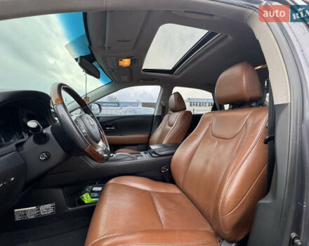 Серый Лексус РХ, объемом двигателя 3.46 л и пробегом 142 тыс. км за 23500 $, фото 26 на Automoto.ua