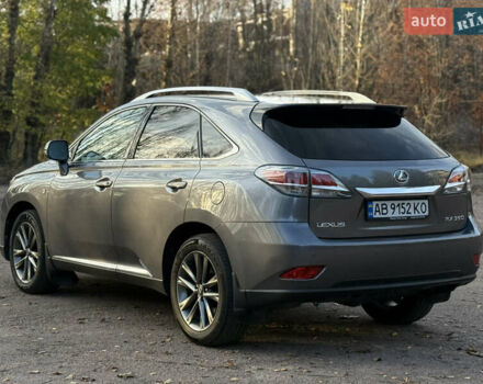 Серый Лексус РХ, объемом двигателя 3.5 л и пробегом 227 тыс. км за 21999 $, фото 4 на Automoto.ua
