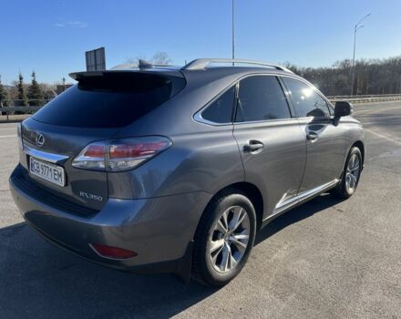 Серый Лексус РХ, объемом двигателя 3.5 л и пробегом 120 тыс. км за 23499 $, фото 4 на Automoto.ua