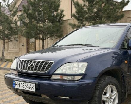 Синий Лексус РХ, объемом двигателя 3 л и пробегом 220 тыс. км за 6700 $, фото 2 на Automoto.ua