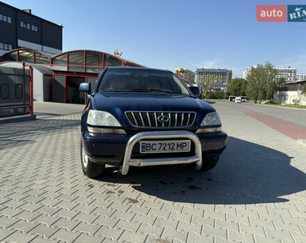 Синий Лексус РХ, объемом двигателя 3 л и пробегом 289 тыс. км за 7300 $, фото 2 на Automoto.ua
