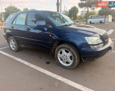 Синий Лексус РХ, объемом двигателя 3 л и пробегом 470 тыс. км за 5500 $, фото 3 на Automoto.ua