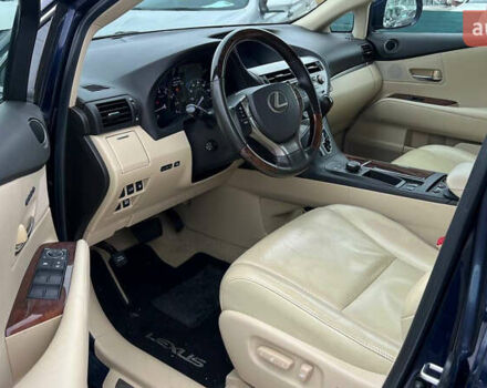 Синий Лексус РХ, объемом двигателя 3.5 л и пробегом 122 тыс. км за 21600 $, фото 14 на Automoto.ua