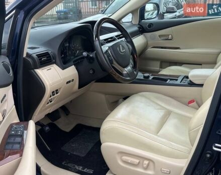 Синий Лексус РХ, объемом двигателя 3.5 л и пробегом 122 тыс. км за 20500 $, фото 14 на Automoto.ua