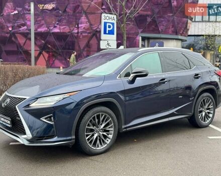 Синий Лексус РХ, объемом двигателя 3.46 л и пробегом 125 тыс. км за 29990 $, фото 2 на Automoto.ua