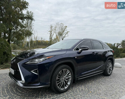 Синий Лексус РХ, объемом двигателя 2 л и пробегом 49 тыс. км за 39500 $, фото 8 на Automoto.ua