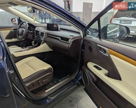 Синий Лексус РХ, объемом двигателя 3.5 л и пробегом 93 тыс. км за 53500 $, фото 45 на Automoto.ua