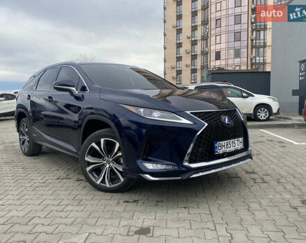 Синий Лексус РХ, объемом двигателя 3.5 л и пробегом 77 тыс. км за 49999 $, фото 1 на Automoto.ua