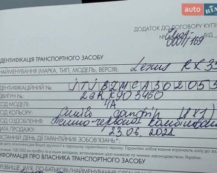 Синій Лексус РХ, об'ємом двигуна 3.46 л та пробігом 45 тис. км за 53950 $, фото 84 на Automoto.ua