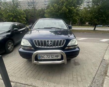 Синий Лексус РХ, объемом двигателя 3 л и пробегом 288 тыс. км за 6400 $, фото 1 на Automoto.ua