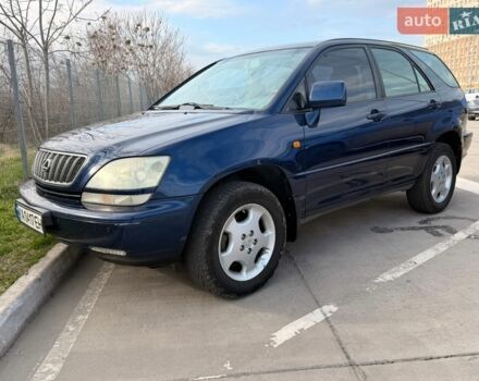 Синий Лексус РХ, объемом двигателя 3 л и пробегом 470 тыс. км за 4500 $, фото 1 на Automoto.ua