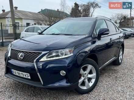 Синий Лексус РХ, объемом двигателя 3.5 л и пробегом 122 тыс. км за 20500 $, фото 1 на Automoto.ua