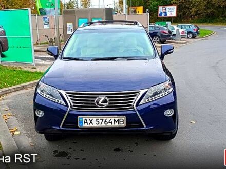 Синий Лексус РХ, объемом двигателя 3.5 л и пробегом 95 тыс. км за 21500 $, фото 1 на Automoto.ua