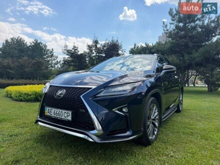 Синій Лексус РХ, об'ємом двигуна 2 л та пробігом 49 тис. км за 35999 $, фото 1 на Automoto.ua