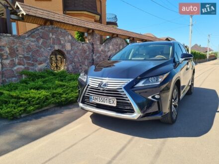 Синий Лексус РХ, объемом двигателя 3.5 л и пробегом 71 тыс. км за 37000 $, фото 1 на Automoto.ua