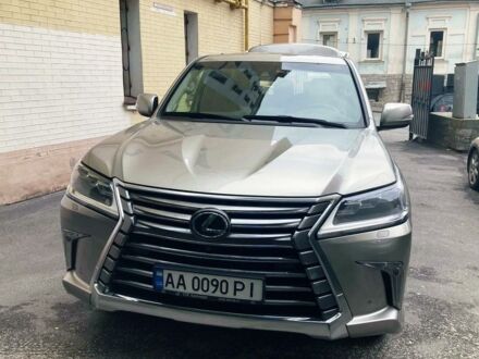 Сірий Лексус LX 450, об'ємом двигуна 4.5 л та пробігом 127 тис. км за 66000 $, фото 1 на Automoto.ua