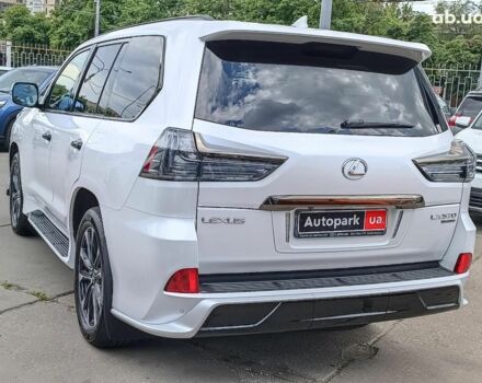 Білий Лексус LX 570, об'ємом двигуна 5.7 л та пробігом 5 тис. км за 112490 $, фото 7 на Automoto.ua