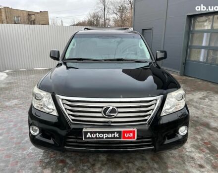 Черный Лексус LX 570, объемом двигателя 57 л и пробегом 153 тыс. км за 25490 $, фото 18 на Automoto.ua