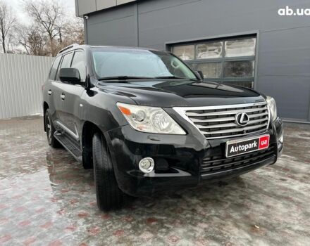Черный Лексус LX 570, объемом двигателя 57 л и пробегом 153 тыс. км за 25490 $, фото 14 на Automoto.ua