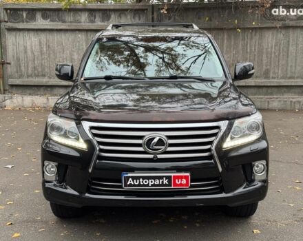 Чорний Лексус LX 570, об'ємом двигуна 57 л та пробігом 154 тис. км за 35490 $, фото 3 на Automoto.ua