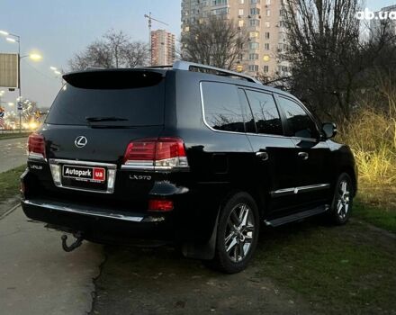 Черный Лексус LX 570, объемом двигателя 5.7 л и пробегом 192 тыс. км за 33990 $, фото 7 на Automoto.ua