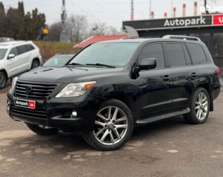Чорний Лексус LX 570, об'ємом двигуна 57 л та пробігом 305 тис. км за 23790 $, фото 1 на Automoto.ua