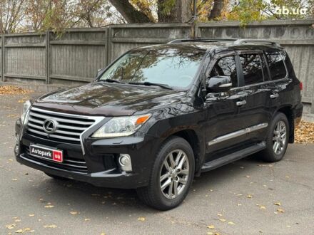 Лексус LX 570 2012 у Києві на Automoto.ua Чорний Лексус LX 570, об'ємом двигуна 5.7 л та пробігом 154 тис. км за 35490 $, фото 1 на Automoto.ua