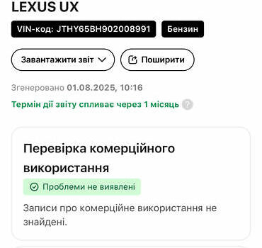Білий Лексус UX, об'ємом двигуна 1.99 л та пробігом 213 тис. км за 26250 $, фото 11 на Automoto.ua