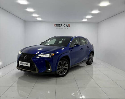 Синий Лексус UX, объемом двигателя 1.99 л и пробегом 40 тыс. км за 29500 $, фото 1 на Automoto.ua