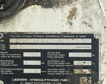 Либхерр 314, объемом двигателя 0 л и пробегом 0 тыс. км за 49000 $, фото 5 на Automoto.ua