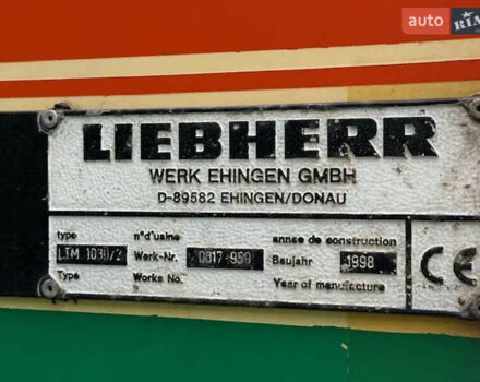 Лібхерр LTM 1030, об'ємом двигуна 0 л та пробігом 329 тис. км за 122715 $, фото 41 на Automoto.ua