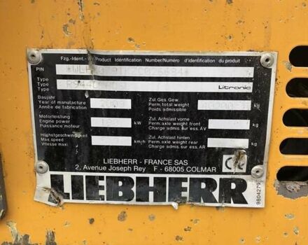 Лібхерр R 9400, об'ємом двигуна 0 л та пробігом 0 тис. км за 63500 $, фото 5 на Automoto.ua