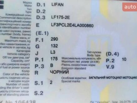 Ліфан LF 175-2E 2020 у Дніпро (Дніпропетровську) на Automoto.ua Чорний Ліфан LF 175-2E, об'ємом двигуна 0.18 л та пробігом 712 тис. км за 1100 $, фото 1 на Automoto.ua