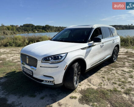 Белый Линкольн Авиатор, объемом двигателя 3 л и пробегом 105 тыс. км за 39500 $, фото 1 на Automoto.ua