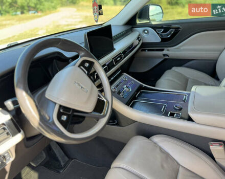 Белый Линкольн Авиатор, объемом двигателя 3 л и пробегом 105 тыс. км за 39500 $, фото 12 на Automoto.ua