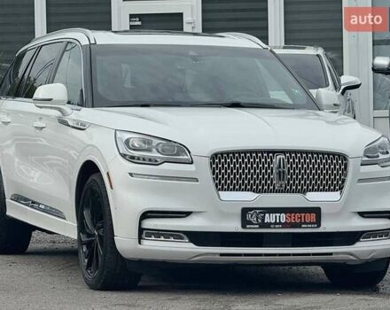Белый Линкольн Авиатор, объемом двигателя 3 л и пробегом 56 тыс. км за 39999 $, фото 4 на Automoto.ua