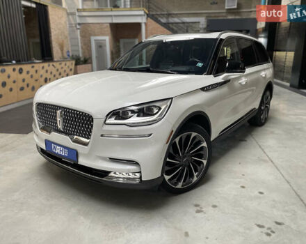 Белый Линкольн Авиатор, объемом двигателя 3 л и пробегом 56 тыс. км за 35000 $, фото 1 на Automoto.ua