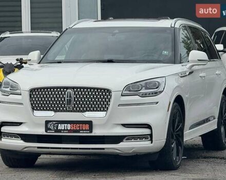 Белый Линкольн Авиатор, объемом двигателя 3 л и пробегом 56 тыс. км за 39999 $, фото 2 на Automoto.ua
