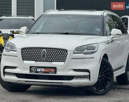 Белый Линкольн Авиатор, объемом двигателя 3 л и пробегом 56 тыс. км за 39999 $, фото 1 на Automoto.ua