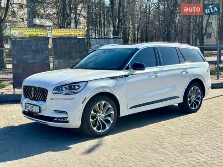 Белый Линкольн Авиатор, объемом двигателя 3 л и пробегом 96 тыс. км за 44600 $, фото 1 на Automoto.ua