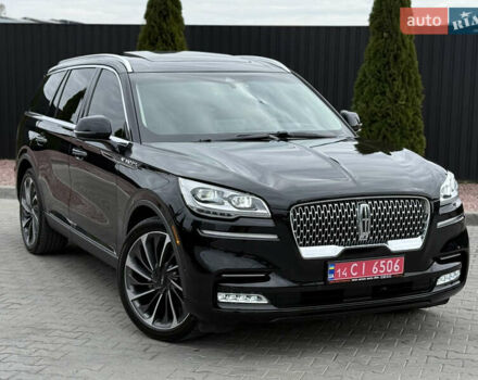Линкольн Авиатор 2020 в Тернополе на Automoto.ua Черный Линкольн Авиатор, объемом двигателя 3 л и пробегом 83 тыс. км за 39000 $, фото 4 на Automoto.ua