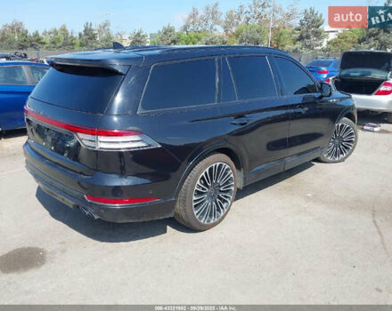 Черный Линкольн Авиатор, объемом двигателя 3 л и пробегом 127 тыс. км за 12300 $, фото 2 на Automoto.ua